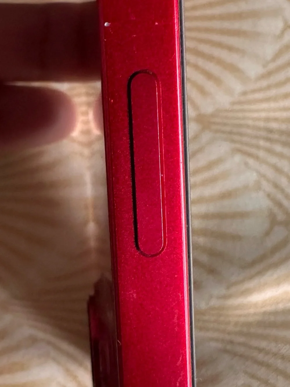 iPhone 13 Blocked by AT&T Red Gloss Smartphone Back Panel 128 gb good condition.